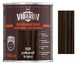 Vidaron Impregnat renovační R08 Palisandr tmavý 0,7l