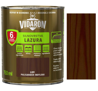 Vidaron silnovrstvá lazura L09 Palisandr indický
