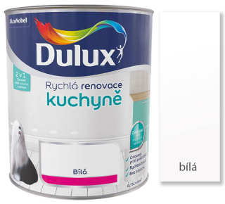 Dulux RYCHLÁ RENOVACE Kuchyně bílá 0,75L