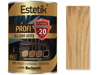 Estetik Profi olejová lazura - dub