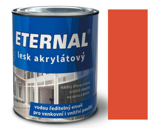 ETERNAL lesk akrylátový RAL 3020 červený