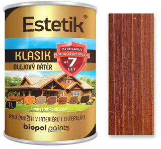 Estetik Klasik olejová lazura kaštan