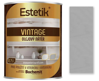 Estetik Vintage šedý