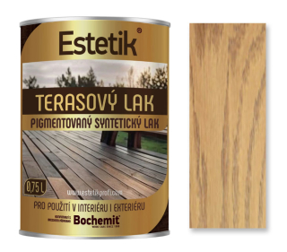 Estetik terasový lak dub
