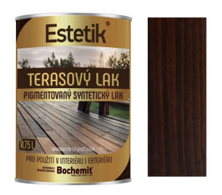 Estetik terasový lak palisandr