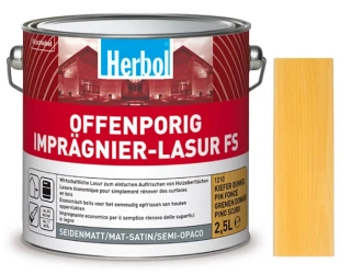 Herbol Offenporig Imprägnier-Lasur FS - impregnační tenkovrstvá lazura