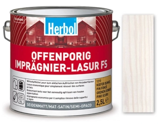 Herbol Offenporig Imprägnier-Lasur FS - impregnační tenkovrstvá lazura