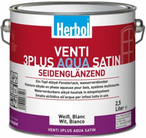 Herbol Venti 3Plus Aqua Satin - RAL 1013 2,5L