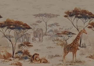 Vliesová fototapeta na zeď Rasch Afrika 363685, African Queen III, 4,24 x 3 m