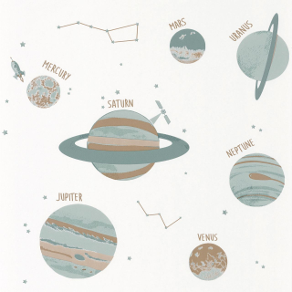 Vliesová tapeta na zeď Caselio 101907102 OUR PLANET, 0,53 x 10,05 m