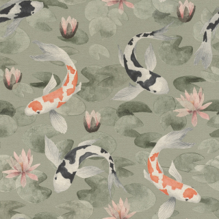 Vliesová tapeta na zeď Rasch 409437, kolekce Kimono, 0,53 x 10,05 m