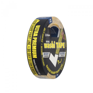 Malířská páska pro zanechávání ostrých hran ULTRA - PREMIUM - WASHI 25mm x 50m