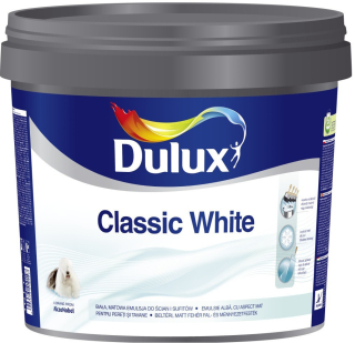 Interiérová barva DULUX Classic White - Bílá