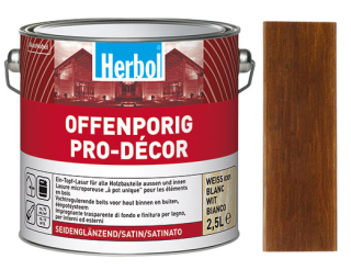 Lazura na dřevo HERBOL Offenporig Pro-Decor odstín Rustikální dub