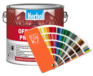 Lazura na dřevo HERBOL Offenporig Pro-Decor - Tónovaný odstín