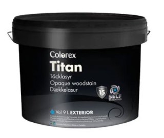 Vodou ředitelná barva na dřevo COLOREX Titan (dříve Solid) - Renovační odstíny
