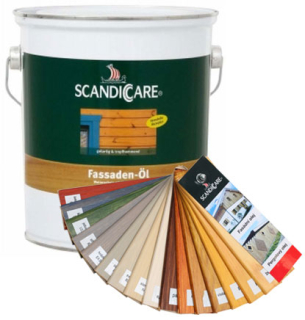 Fasádní olej SCANDICCARE - Tónovaný