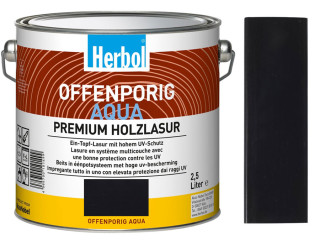 Vodou ředitelná lazura na dřevo HERBOL Offenporig Aqua - Tónovaný odstín