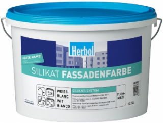 Fasádní barva Herbol Silikat Fassadenfinish - Bílá