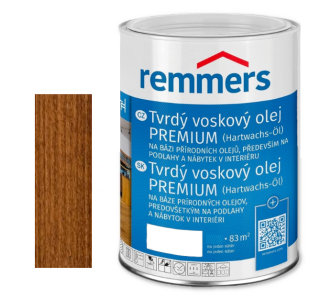 REMMERS tvrdý voskový olej PREMIUM ořech - Olej na dřevěné a korkové podlahy a schody