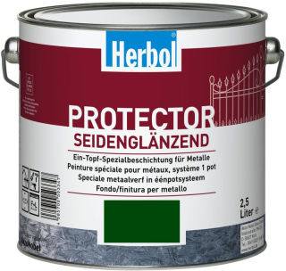Barva na kov HERBOL Protector Moosgruen RAL 6005 - Tmavě zelená